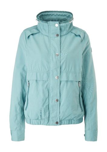 QS designed by Jacke Übergang  Twillstruktur blau grün beige grau S15 2109534 L | 6553 petrol | 