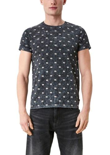 QS designed by Jerseyshirt mit Waschung 2111891 S | 99A0 black | 
