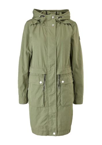QS designed by Mantel Parka Cargo- Look grün blau S12  2109535 XS | 7815 khaki/oliv | 