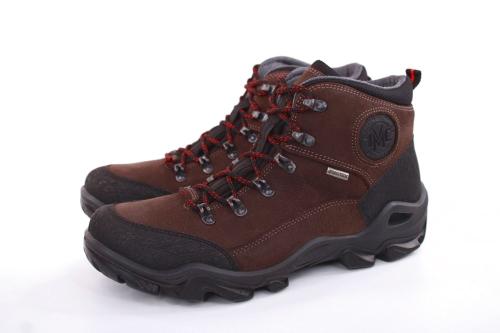 IMAC Herren Schnürschuh Wanderschuh TEX- Membran Leder braun S22 254008 