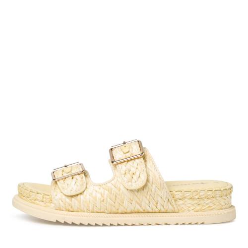 Tamaris Pantolette Flechtoptik gelb S12 1-1-27507-38 41 | 670 LEMON | 
