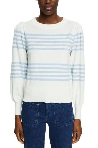 ESPRIT Pullover mit gerafften Schultern 032EE1I308 S | E112 OFF WHITE | 