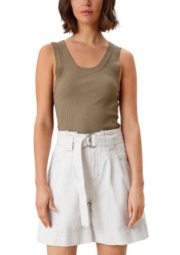 s.Oliver Top aus Rippstoff 2113475 38 | 7299 dusty oliv | 