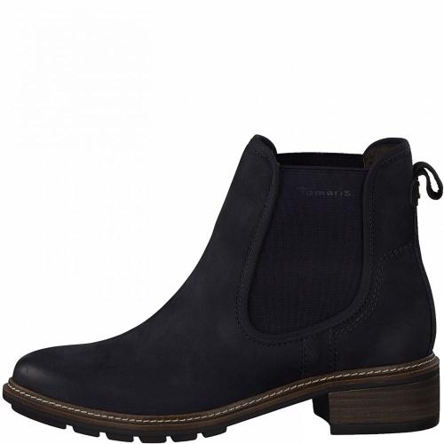 Tamaris Chelsea Boot blau  S21 1-1-25440-27 36 | 805 NAVY | 