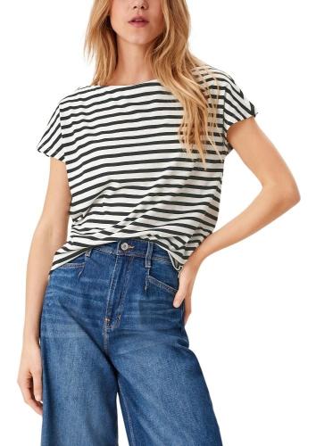 s.Oliver T - Shirt mit Streifenmuster 2113651 36 | 59G0 blue graph | 