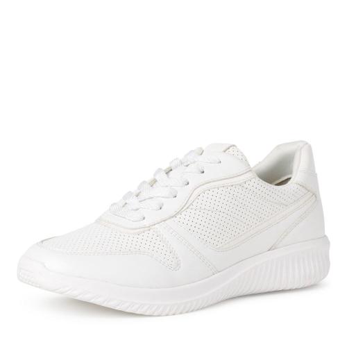Tamaris Sneaker Wechselfussbett blau und weiß S12 1-1-23746-28 38 | 156 WHITE PUNCH | 