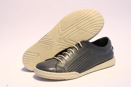 Marc Shoes ANYA Halbschuh Schnürer Leder blau 852501 