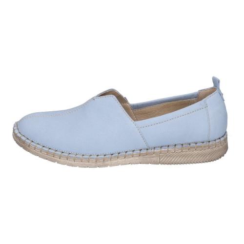 JOSEF SEIBEL Sofie 38 Damen Slipper Leder grün blau S12  71838 40 | 535 skyblue | 