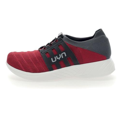 UYN 3D RIBS TUNE Damen Schuh Sneaker Merinowolle grün, rot S13  Y100052-93 