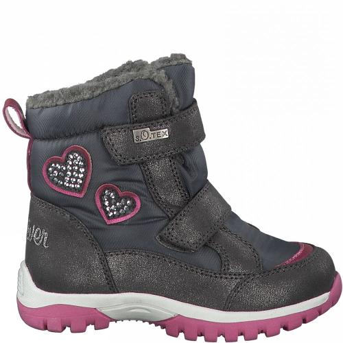 s.Oliver Mädchen Winterboots Tex - Membran S20 5-5-36416-25 