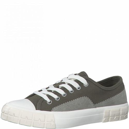 s.Oliver Sneaker Textil grün 5-5-23643-28 