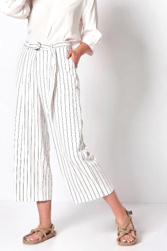 Toni Culotte gestreift Hose 43-12/1860-4 
