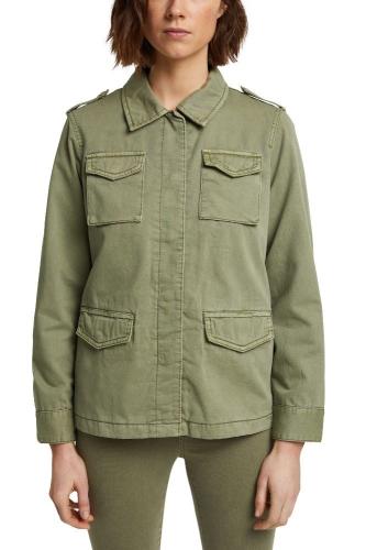 ESPRIT Jacke grün 021EE1G318 M | E345 LIGHT KHAK | 