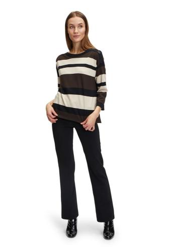 Betty Barclay Sweatshirt gestreift U - Boot Ausschnitt 3/4 Arm S21 22282986 
