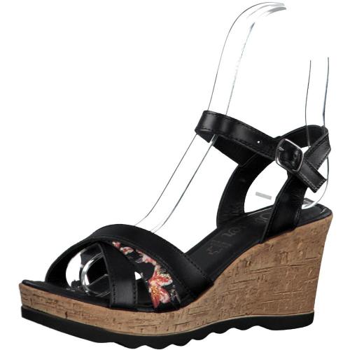 s.Oliver Sandale 5-5-28301-24 40 | 097 BLACK/FLOWE | 