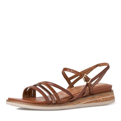 Tamaris Sandalette cognac komb 1-1-28269-28 