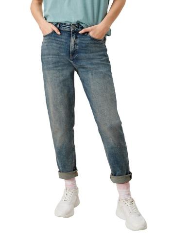 QS designed by Jeans Mom Regular Fit mit Waschung blau S12 2117478 