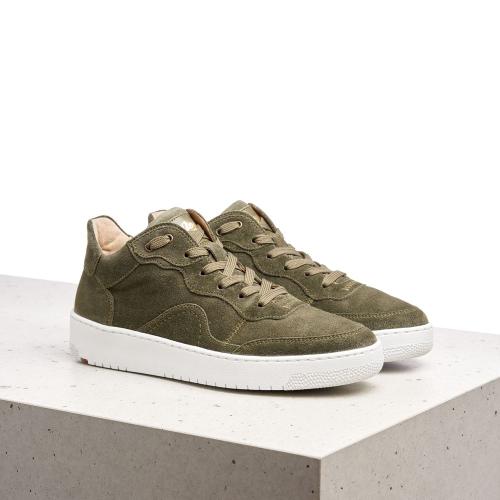 Lloyd Damen Sneaker CAMY grün Leder S22 22-218-31 41 | suede/crema | 