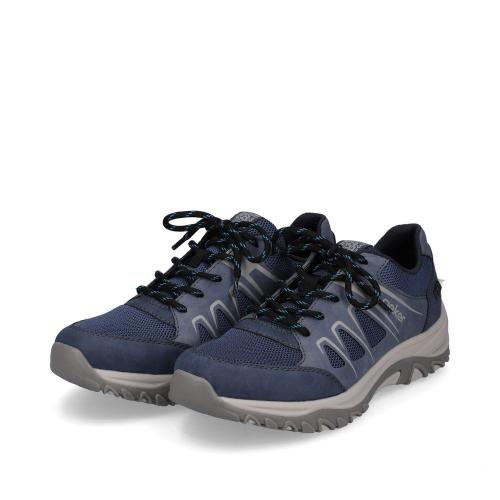 Rieker Antistress Damen Trekkingschuh Outdoorschuh TEX- Membran blau S13 M9601-14 