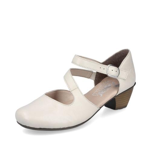 Rieker Damen Pumps cremeweiß S13  41780-80 