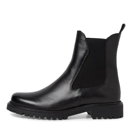 Tamaris Chelsea Boots Leder schwarz S23 1-25427-41 