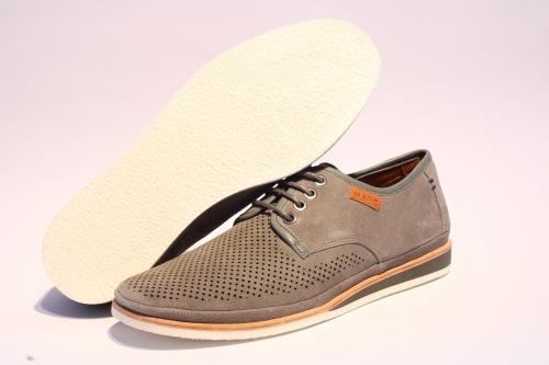Marc Shoes ALVAR Herren Schnürschuh Halbschuh grau 831102 