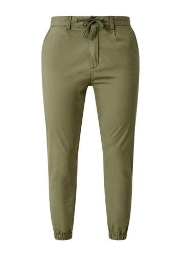 QS designed by Herren Jogpants Tapered leg- Hose grün S12  2113726 