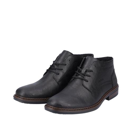 Rieker Antistress Herren Schnürstiefel Extraweite schwarz S23 17604-00 