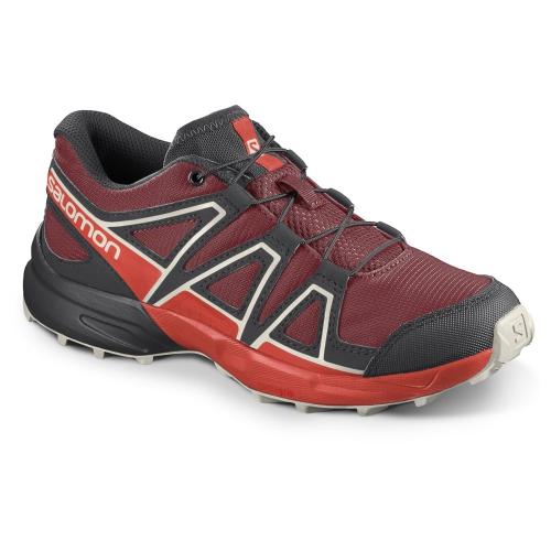 Salomon Speedcross J Red Dahlia/ CHERRY TOMATO/ Vanilla Ice SneakerLaufschuh Kinder rot S21 L41124900 