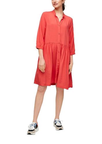 QS designed by  lässiges Hemdblusenkleid rot  2062941 