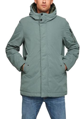 s.Oliver Jacke Parka Kapuze petrol blau S21 2065893 