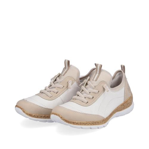 Rieker Antistress Damen Slipper Memosoft Decksohle beige S13 N4253-80 