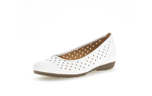 Gabor sportlicher Ballerina weiß S13 24.169.21 