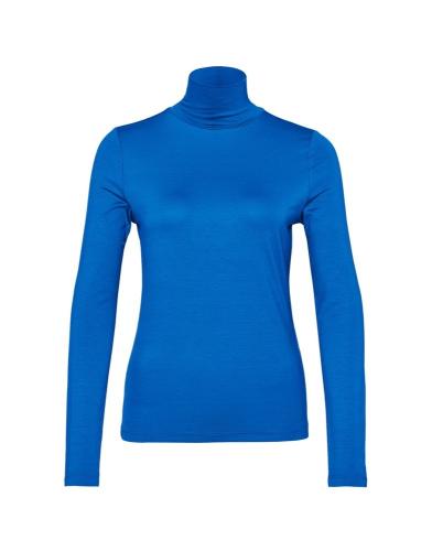 OPUS Sariette Rollkragenshirt blau und milk S22 10111810862100 40 | 1004 milk | 