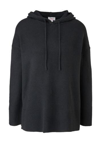 s.Oliver Strickpullover im Oversized-Schnitt grau, braun S13  2121115 40 | 84W5 BROWN | 