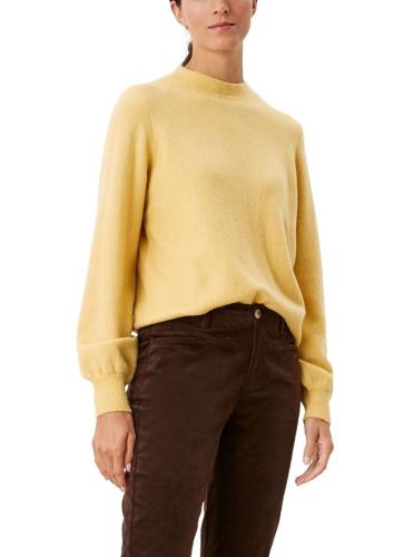 s.Oliver Strickpullover Loose Fit Wolle gelb S21 2107254 42 | 1250 buttercup | 