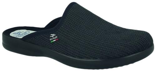 Fly Flot Hausschuh Hauspantolette anthrazit 882172 