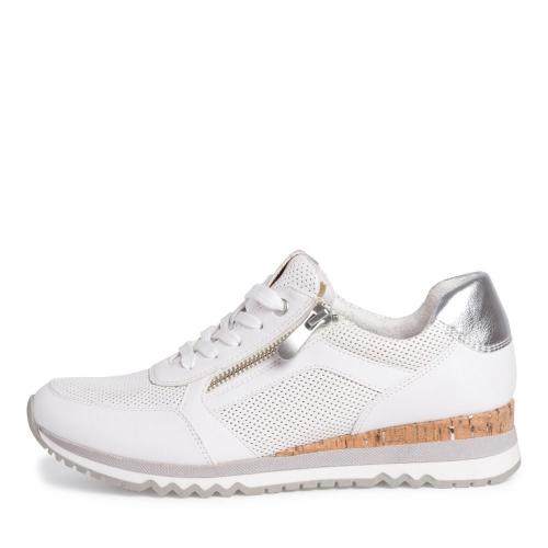 MARCO TOZZI Damen Sneaker Reißverschluss weiß  S12  2-2-23782-28 