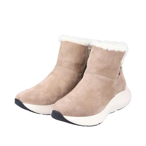 Rieker R-Evolution Damen Stiefelette Rauleder TEX- Membran beige S22 42170-64 