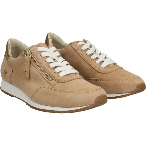 Paul Green Schnürschuh Sneaker Halbschuh Veloursleder Reißverschluss 4979-038 