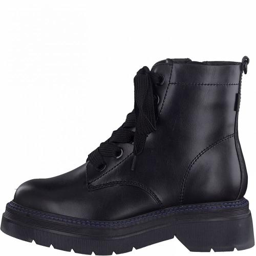Tamaris Stiefelette Schnürschuh schwarz S21  1-1-25222-27 