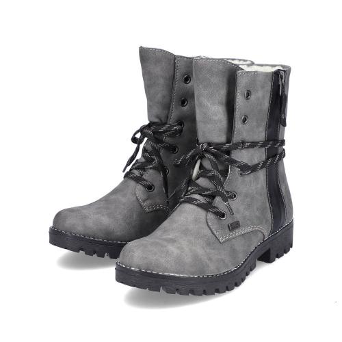Rieker Antistress Schnürboot TEX-Membran grau S21 785K0-45 