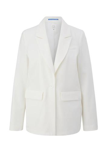 QS designed by Blazer mit Reverskragen weiß, lila S13 2128135 