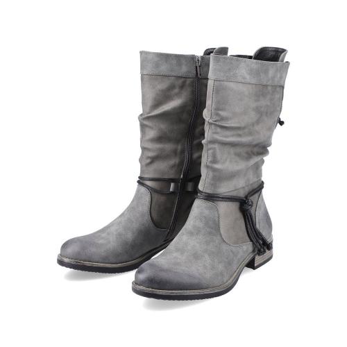 Rieker Antistress Stiefel grau S21 98873-45 39 | smoke/smoke | F