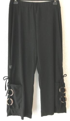 Fashion Apolda Hose 7/8 Länge schwarz 38434 