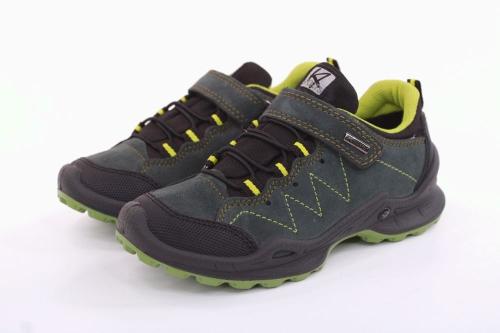 IMAC Kinder-Schuh Outdoor- Schuh Klettverschluss TEX- Membran grün, blau. grau S22 282338 35 | navy/orange | 
