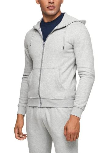 s.Oliver Sweatjacke Kapuze Taschen Noos grau 2055093 