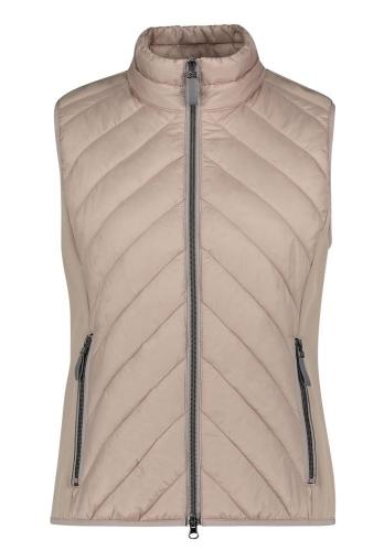Betty Barclay Steppweste zweiwege Reißverschluss Polyesterfüllung beige, blau, schwarz S22 73412908 