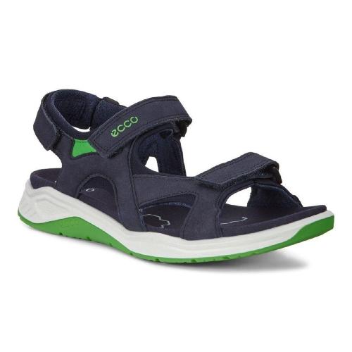 ECCO Trekking Sandale Kinder Navy  X-Trinsic Leder 710623 