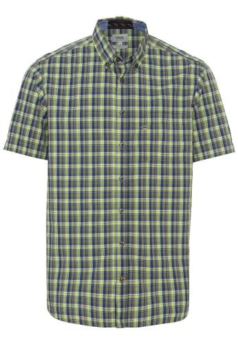Camel Active Hemd 1/2 Arm grün dunkel kariert 5S47409214 